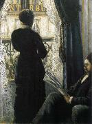 Gustave Caillebotte Indoor France oil painting artist